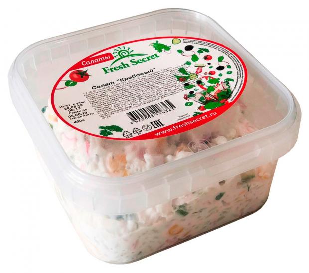Салат Крабовый Freshsecret 400 г 156₽