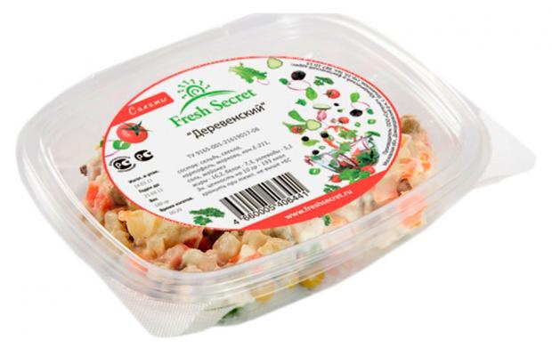 Салат Деревенский Freshsecret 180 г 73₽