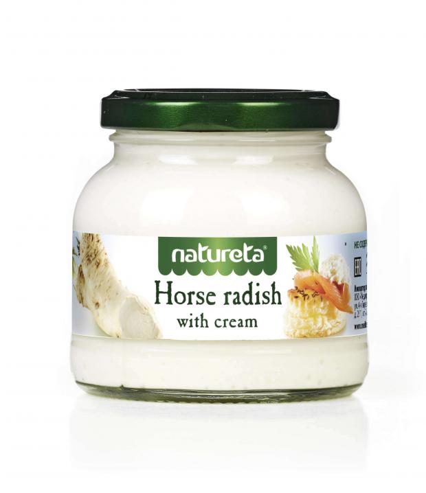 

Хрен сливочный Natureta, 180 г