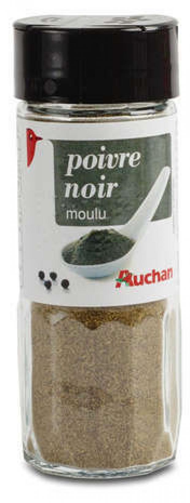 

Перец черный Auchan молотый, 50 г