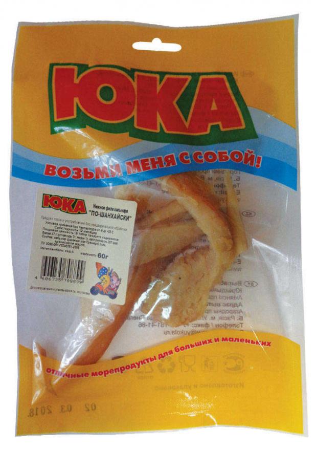 

Филе кальмара «ЮКА» нежное по-шанхайский, 60 г