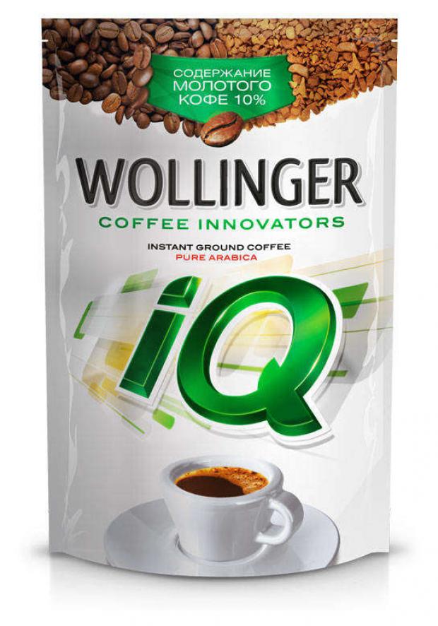 

Кофе растворимый WOLLINGER IQ сублимированный с добавлением молотого, 75 г