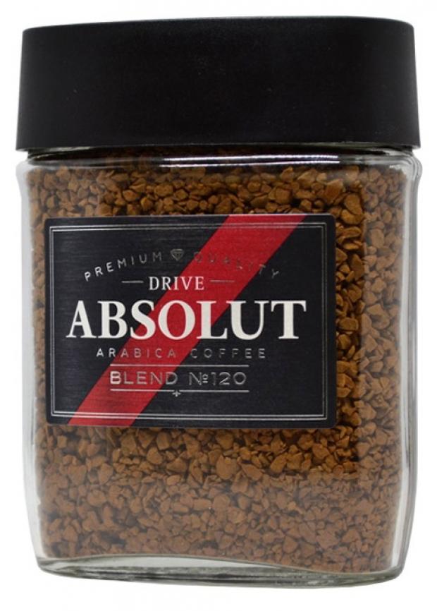 

Кофе растворимый Absolut Drive: Blend №120 сублимированный, 95 г