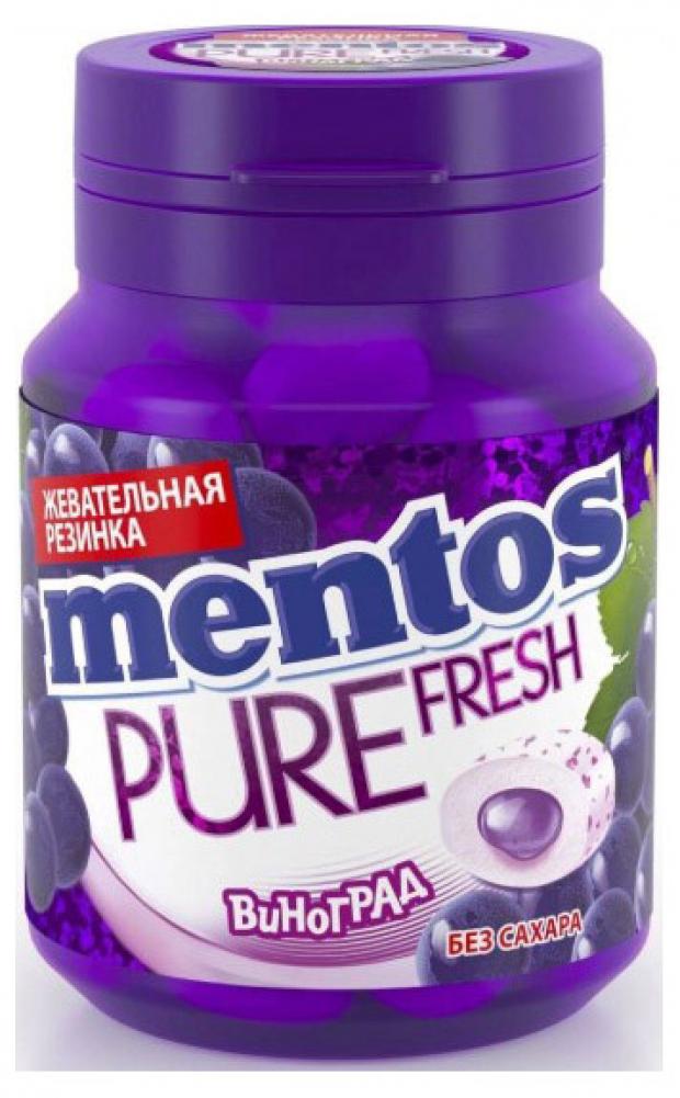 Жевательная резинка Mentos Pure Fresh виноград, 54 г