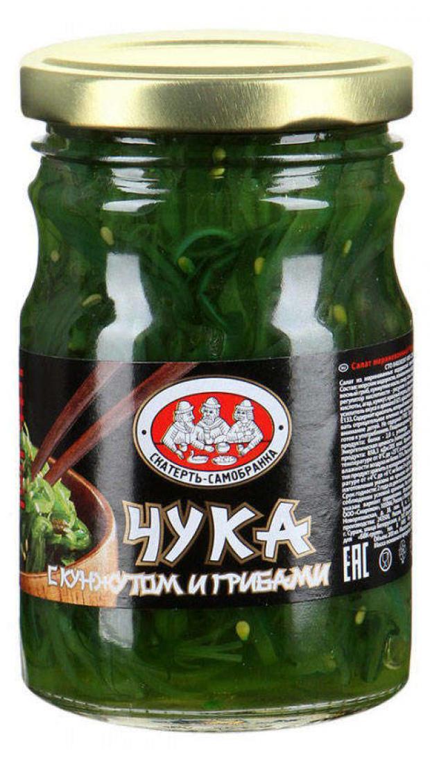 

Чука маринованная «Скатерть-Самобранка» с кунжутом и грибами, 200 г