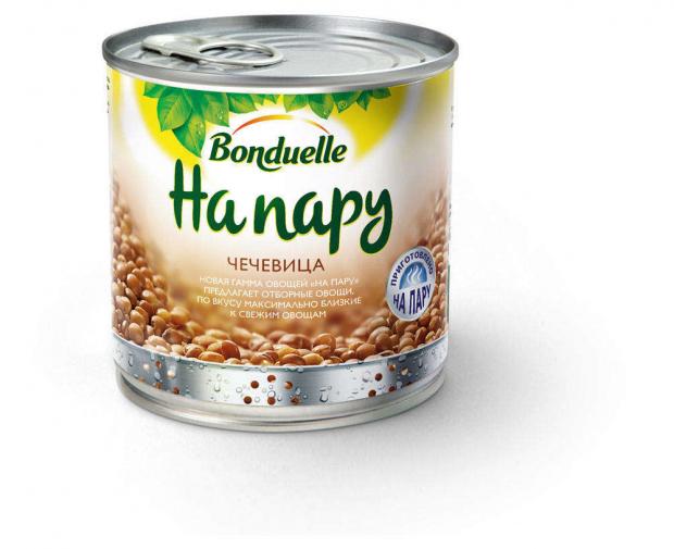 

Чечевица Bonduelle на пару, 425 мл