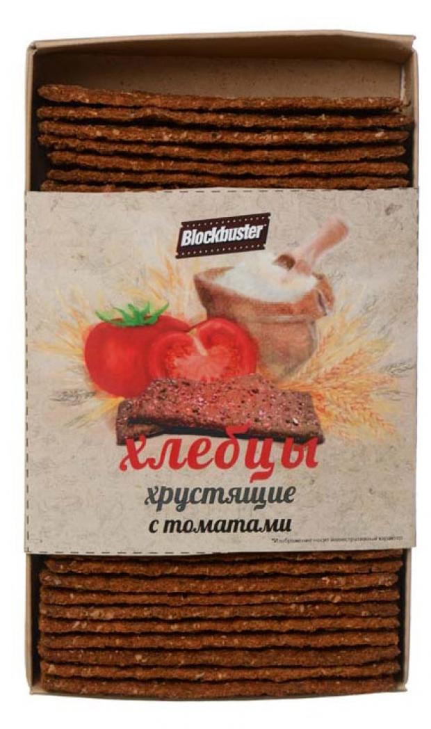 

Хлебцы пшеничные Blockbuster хрустящие с томатами, 130 г