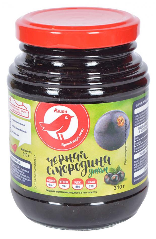 

Джем Auchan Красная Птица черносмородиновый, 310 г