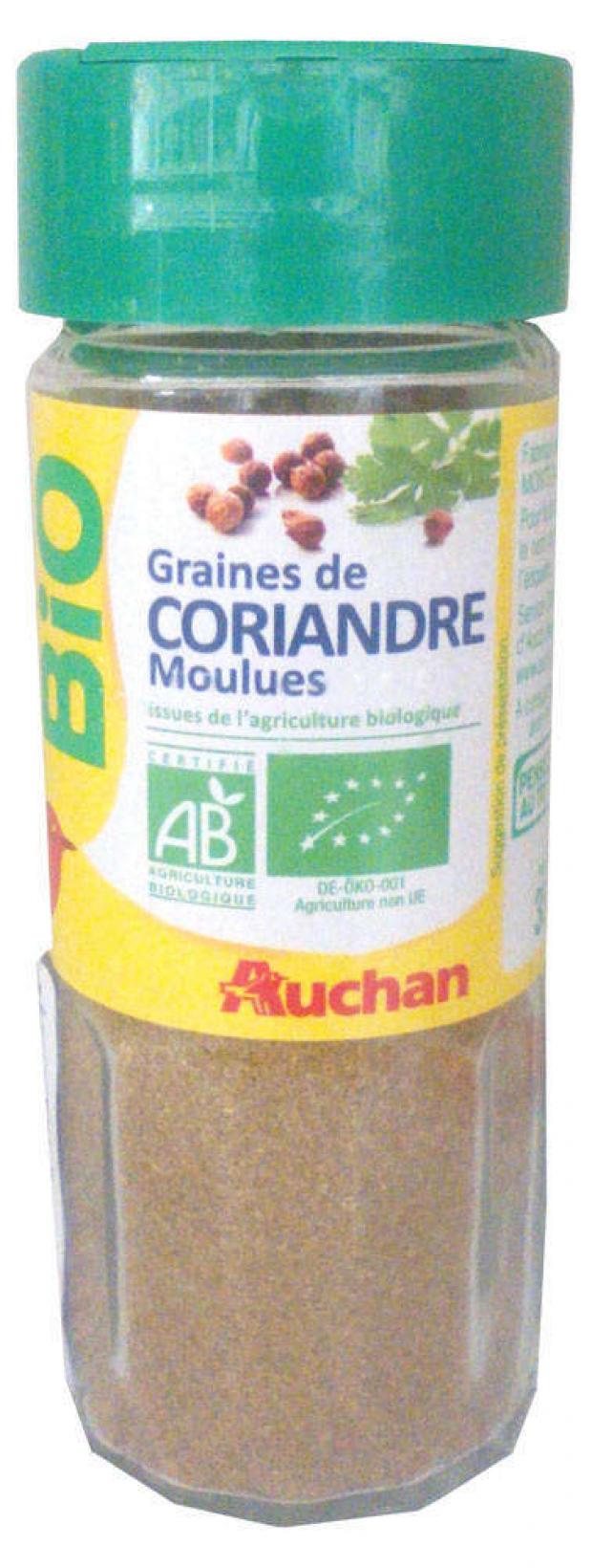 Кориандр АШАН молотый БИО 35 г 88₽