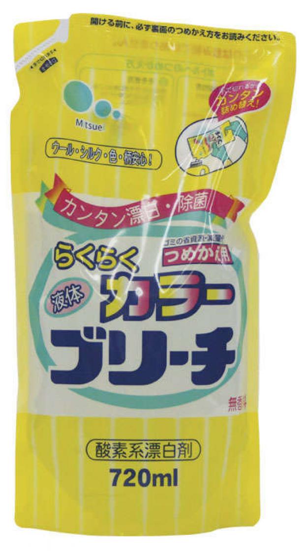 

Отбеливатель Mitsuei кислородный для цветных вещей, 720 мл