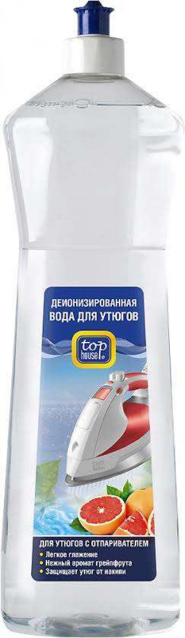 

Вода для утюгов Top House, 1 л