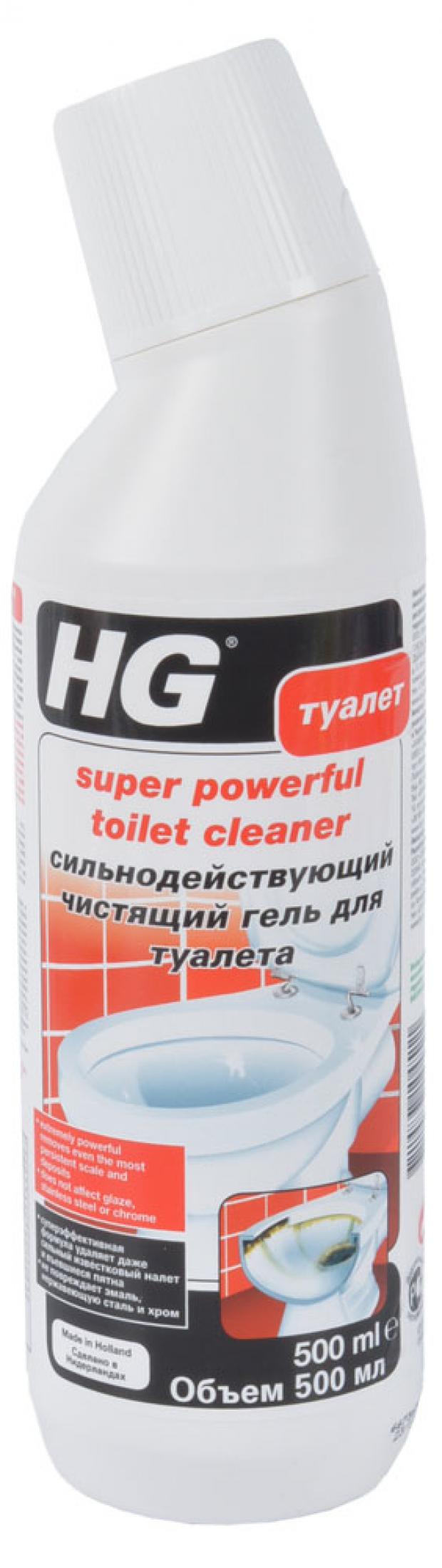 

Чистящий гель для унитаза HG, 500 мл