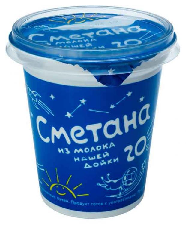 Сметана Нашей дойки 20 315 г 76₽