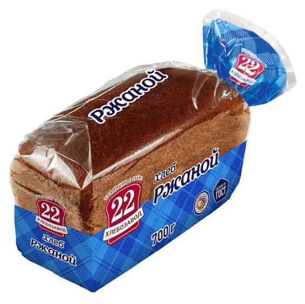 Хлеб ржаной «Хлебозавод №22», 700 г