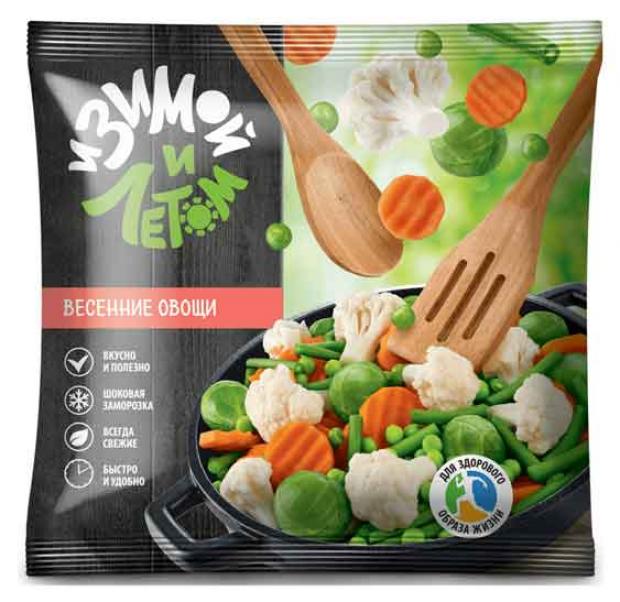 Смесь овощная и Зимой и Летом Весенние овощи замороженная 400 г 103₽