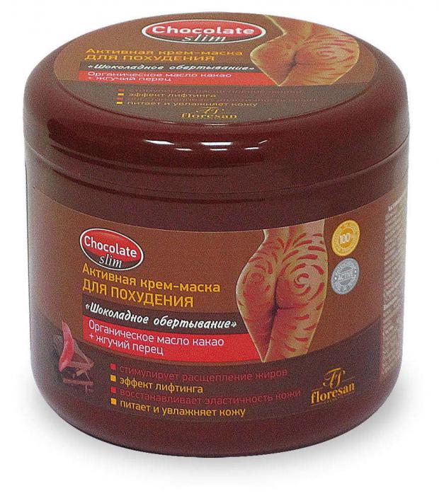 

Крем-маска для тела Floresan Chocolate Slim для похудения, 500 мл
