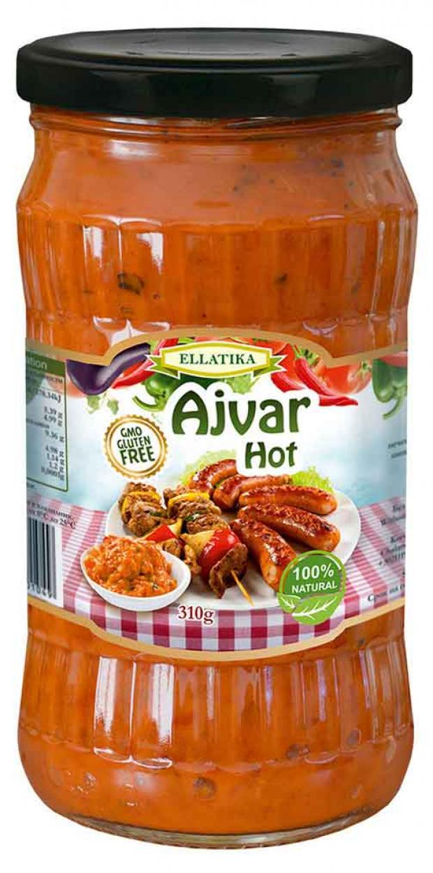 

Икра Ellatika Айвар острый, 310 г
