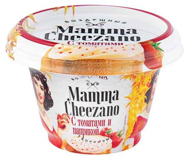 

Сыр творожный Маmma Cheezano воздушный томат и паприка 60%, 150 г