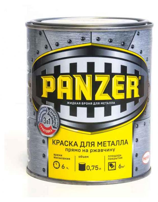 Краска Panzer для металла гладкая золотистая 750 г 574₽