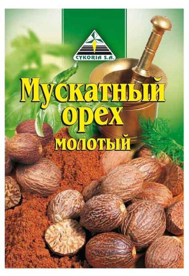 

Орех мускатный Cykoria S.A. молотый, 15 г