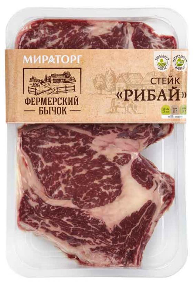 Стейк Мираторг говяжий Рибай охлажденный 500 г 699₽