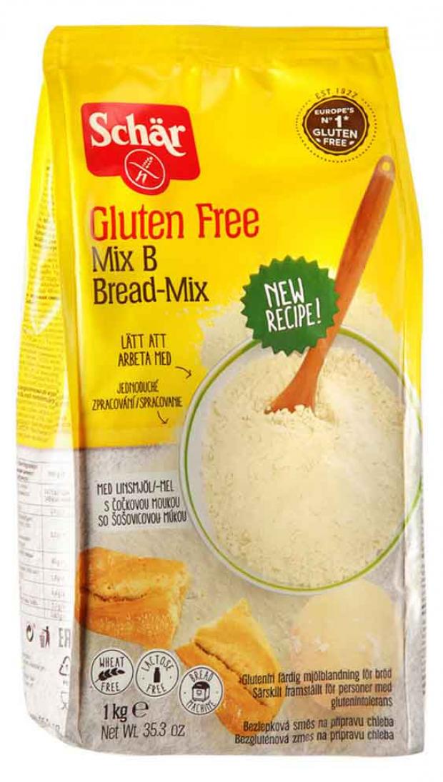 Мучная смесь Schar для выпечки хлеба Mix B 1 кг 489₽
