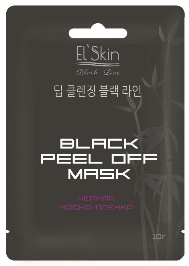 

Маска-пленка для лица El'skin Black Peel off Mack черная, 1 шт