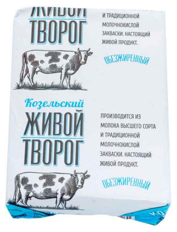 

Творог обезжиренный «Козельское Молоко» фольга, 200 мл