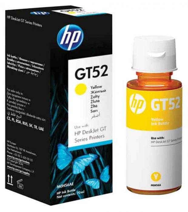 

Картридж струйный HP GT52 желтый