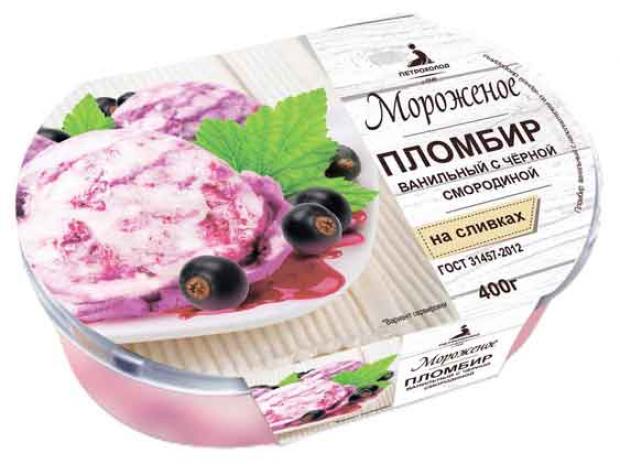 Мороженое Петрохолод черная смородина 400 г 296₽