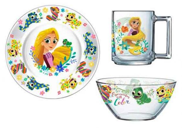 Набор для завтрака ОСЗ Disney Рапунцель 3 предмета 660₽