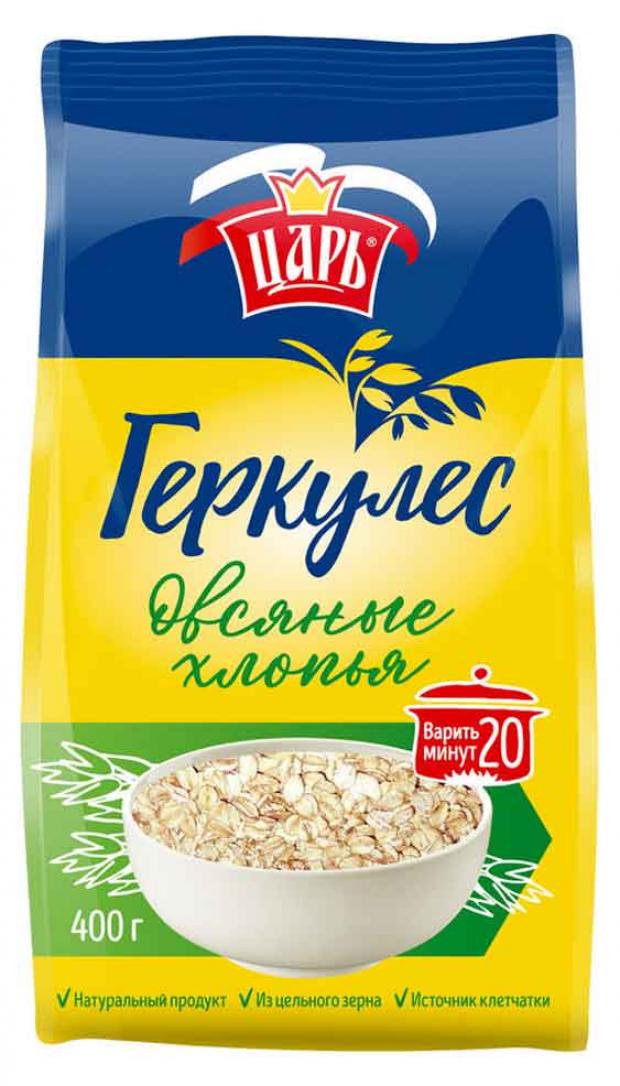 

Хлопья овсяный «Царь» Геркулес, 400 г