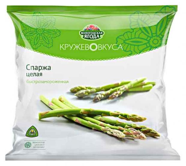 

Спаржа «Вологодская ягода. Кружево вкуса» быстрозамороженная целая, 400 г