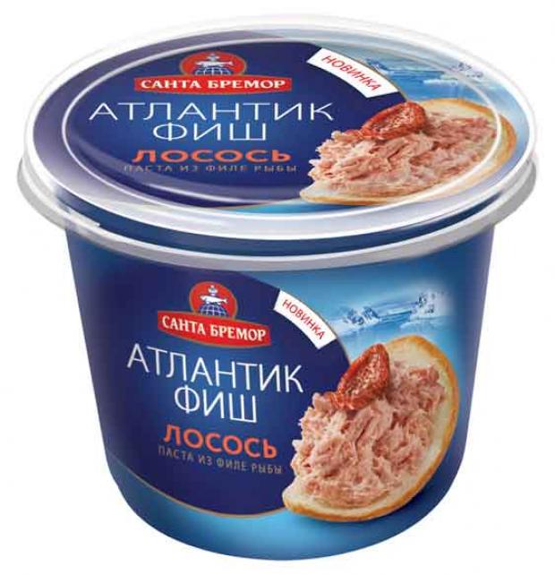 Паста из филе тресковых рыб «Санта Бремор» с лососем, 140 г