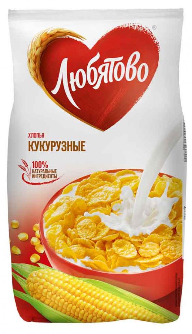 Готовый завтрак Любятово хлопья кукурузные 300 г 70₽