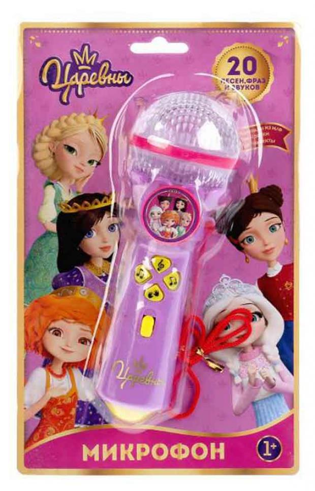 Микрофон Умка Царевны 20 песен фраз и звуков 399₽