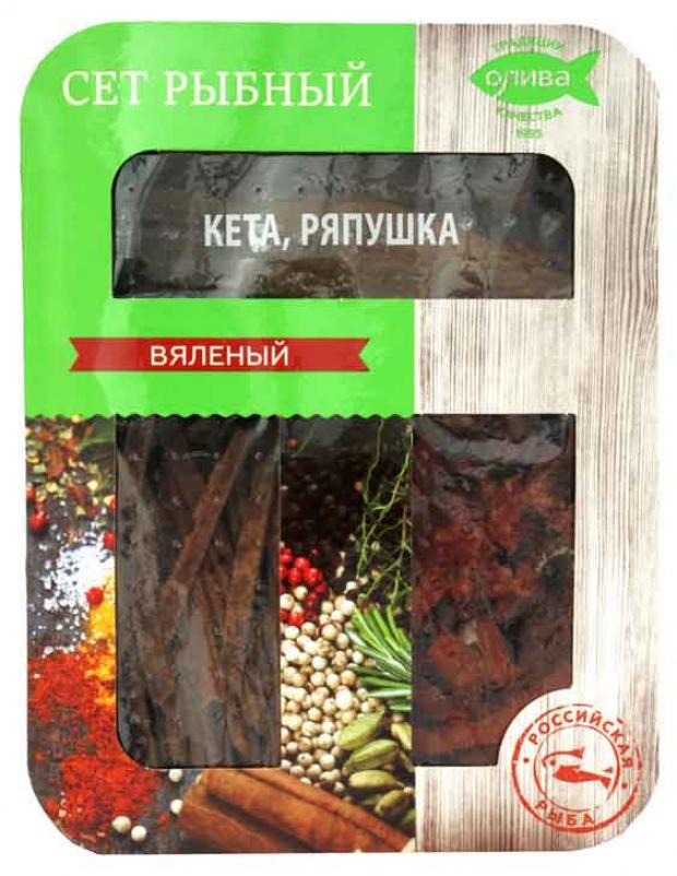 Ассорти рыбное «Олива-Факел» вяленое кета ряпушка, 150 г