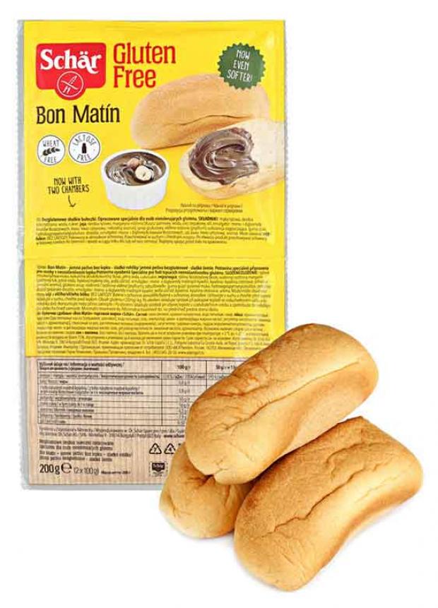 Булочки Dr.Schar Bon Matin сдобные 4 штуки, 200 г