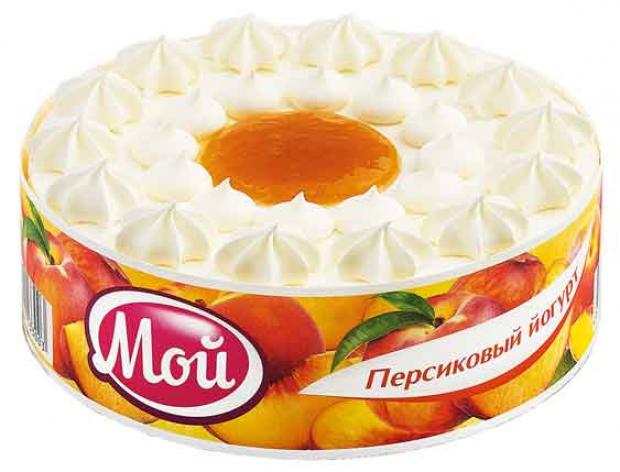 

Торт бисквитный «Мой» персик йогурт, 750 г