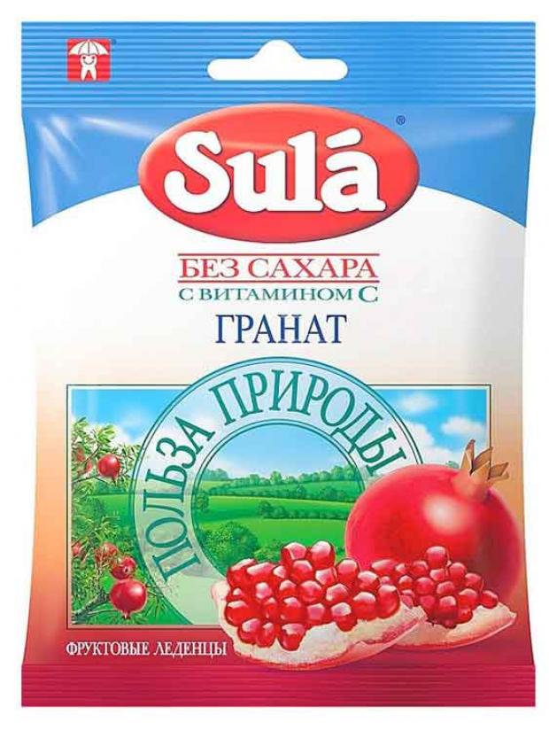 Леденцы Sula фруктовые гранат 60 г 84₽