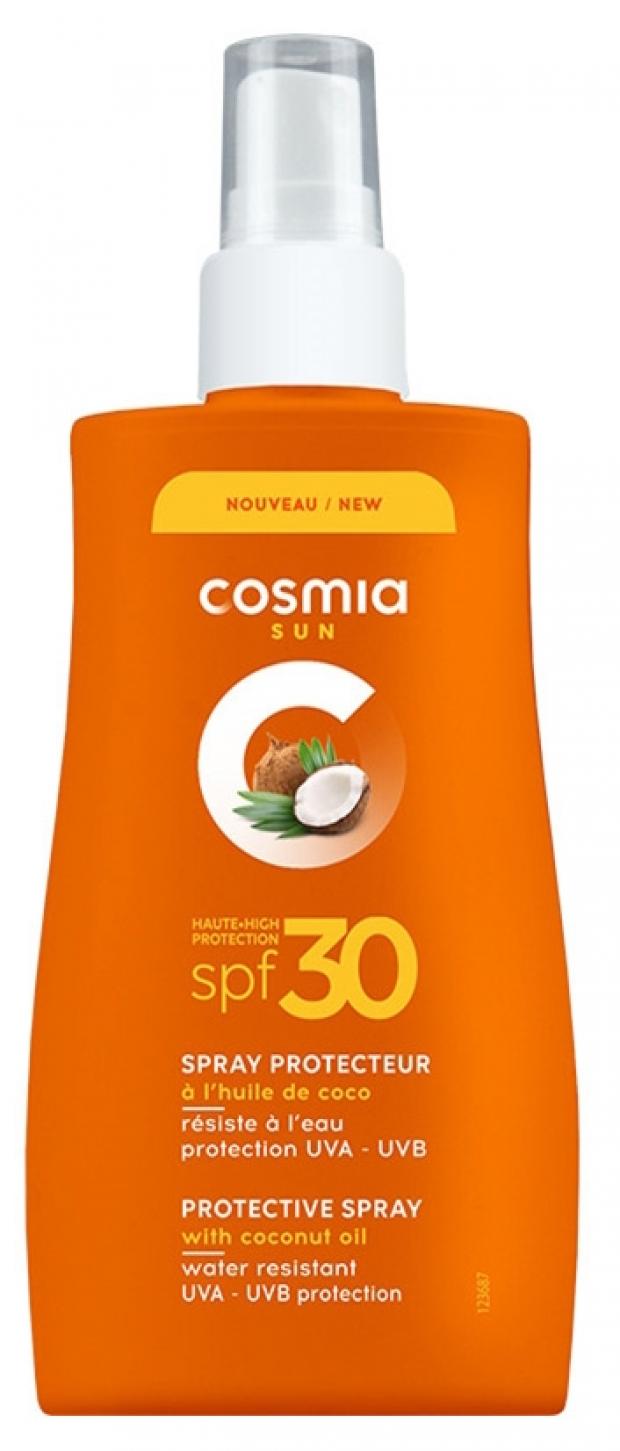 

Спрей солнцезащитный Cosmia SPF30 высокая защита, 200 мл