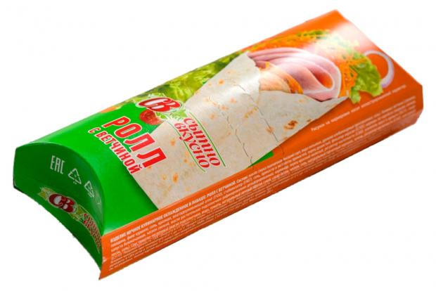 

Ролл с ветчиной «сытно&вкусно», 200 г