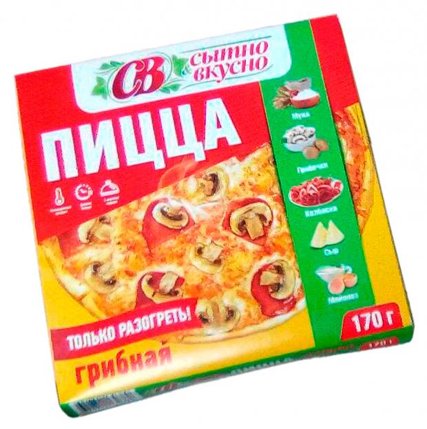 

Пицца с грибами «сытно&вкусно», 170 г