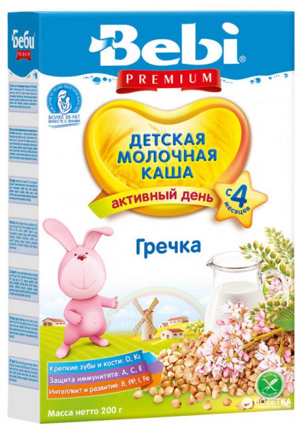 

Каша гречневая Bebi Premium Молочная c 4 мес, 200 г