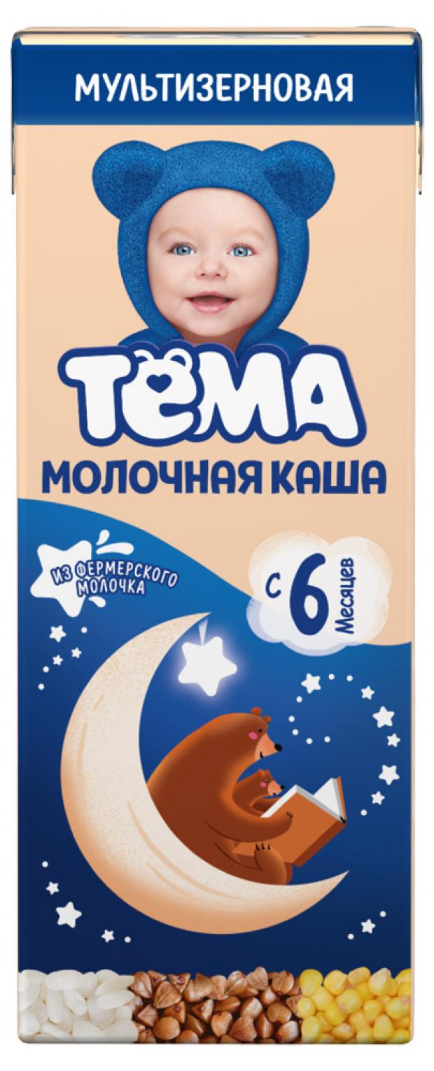 

Каша молочная «Тёма» Мультизерновая с пребиотиками с 6 мес., 206 г