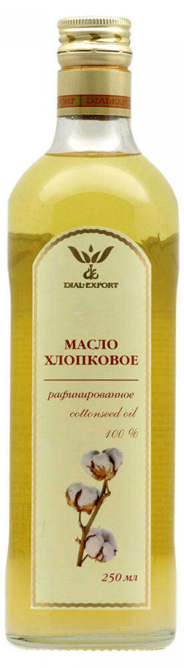 

Масло хлопковое Dial-Export рафинированное, 250 мл