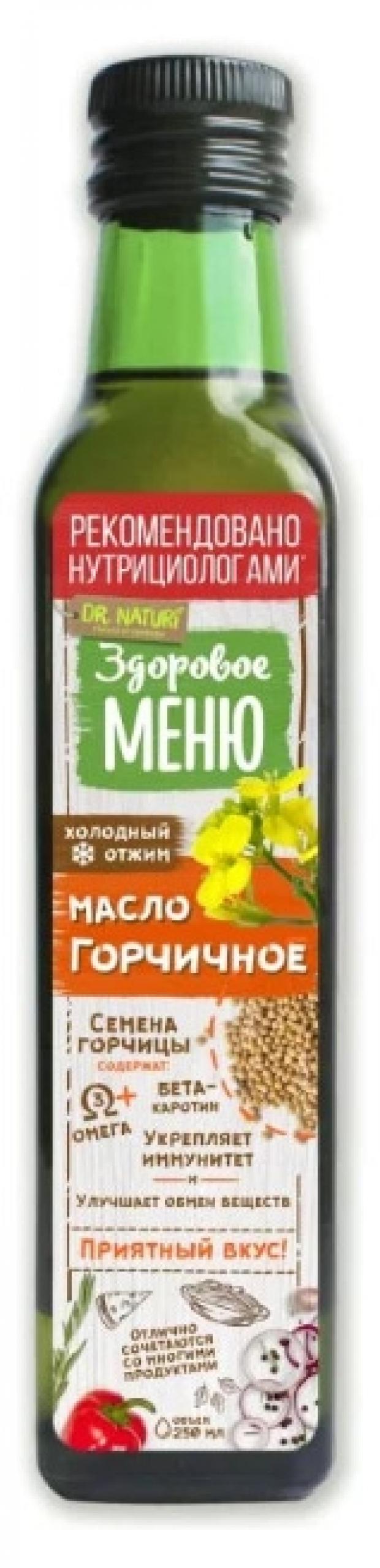 

Масло горчичное Dr.Naturi нерафинированное, 250 мл