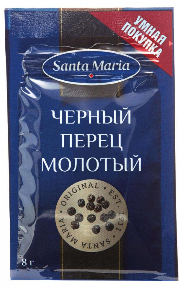 

Перец черный Santa Maria молотый, 8 г