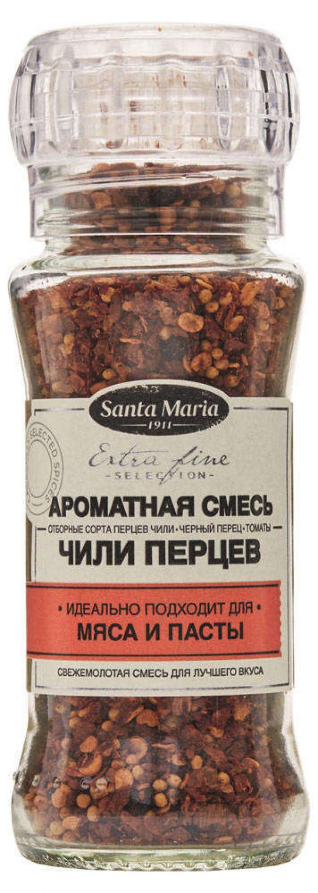 

Смесь перцев Santa Maria Чили мельница, 70 г
