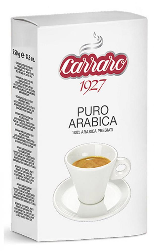 

Кофе молотый Carraro Ruro Arabica, 250 г